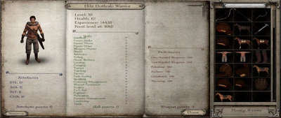 Elite Dothraki Warrior stats