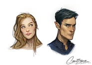 Rhys and Feyre