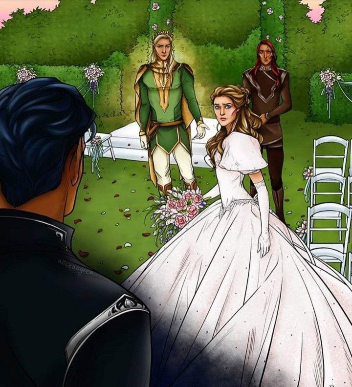 Feyre and Tamlin #39 s Wedding A Court of Thorns and Roses Wiki Fandom