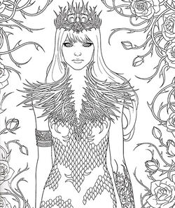 Download A Court Of Thorns And Roses Coloring Book A Court Of Thorns And Roses Wiki Fandom