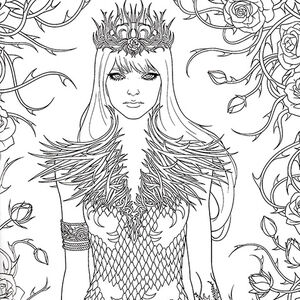 A Court Of Thorns And Roses Coloring Book A Court Of Thorns And Roses Wiki Fandom Acotar coloring book pages miss adewa b. a court of thorns and roses coloring