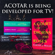 Announcement posted on Sarah J. Maas's Instagram