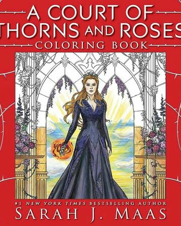 a court of thorns and roses coloring book  a court of