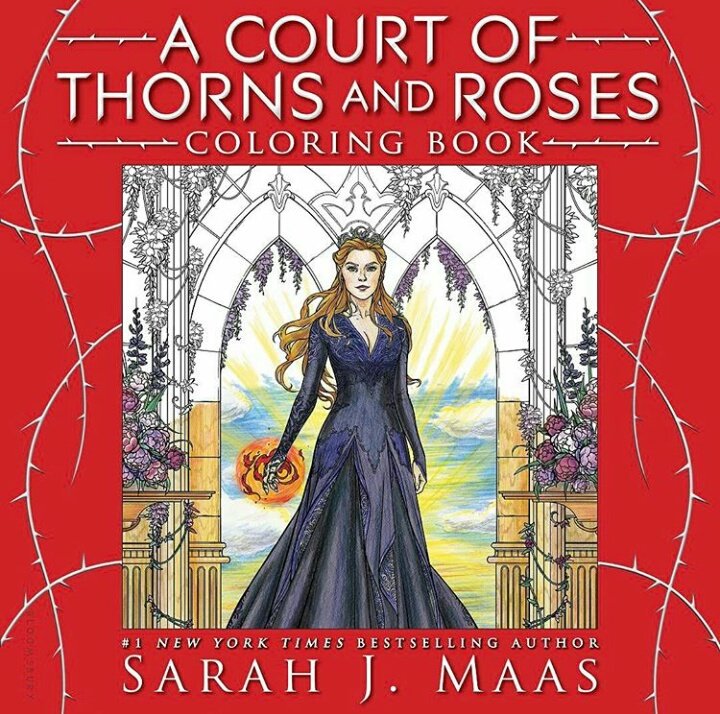 Image result for acotar coloring book amarantha  A court of mist and fury,  A court of wings and ruin, Coloring books