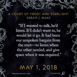 A Court of Frost and Starlight by Sarah J. Maas