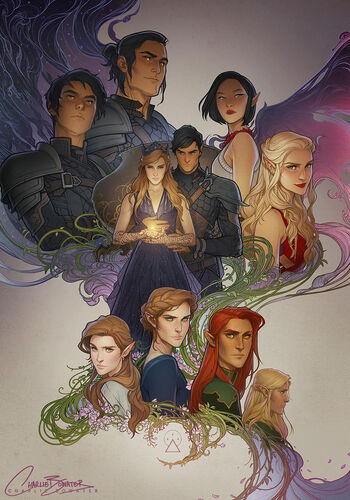 Wings & Ruin Montage by Charlie Bowater