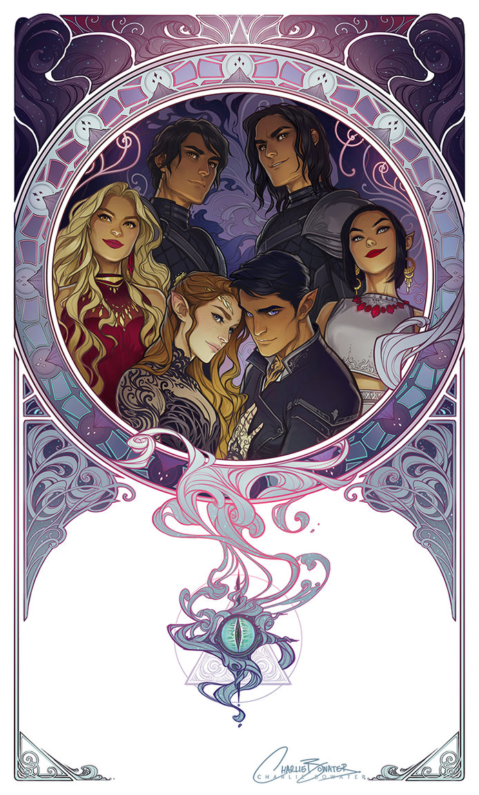 Rhys The Night Court: Mousepad Night Court Feyre ACOWAR Feysand Illyrian Bo...