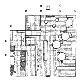 Ground Floor Dran & Courtier