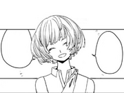 Chiyoko reaches the stage