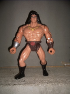 The Flesh's model basis, the Conan the Adventurer action figure