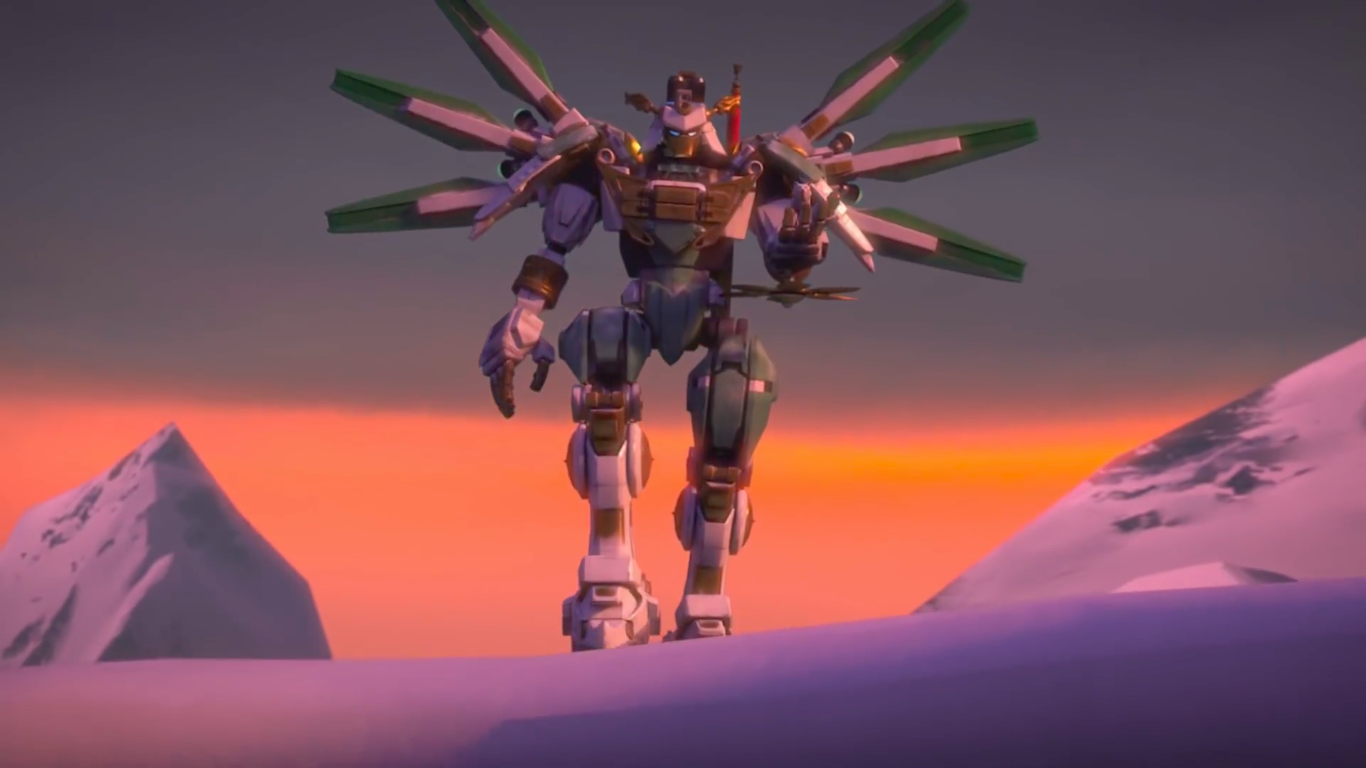Lloyd's titan mech lego set hotsell