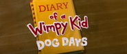Diary of a Wimpy Kid Dog Days journal