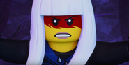 Harumi continues to invoke Garmadon.