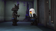 Harumi asking Garmadon if he is okay.