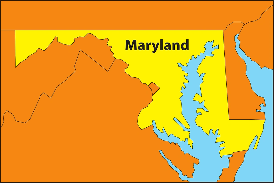 Map Of Maryland Colony Maryland | Actionpedia | Fandom