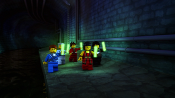 Ninja in Ninjago Sewerage