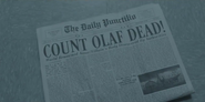 COUNT OLAF DEAD! paper