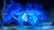 The Titanium Dragon/Elemental Ice Dragon Zane's second dragon summoned by overcoming his fear.