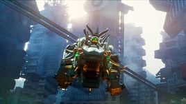 Green Ninja Mech Dragon