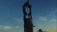 Borg Tower as Garmadon Tower