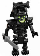 A Re-Awakened's minifigure form wielding a katana.