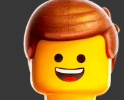 A headshot of Emmet Brickowski uploaded by some user on this wiki.