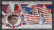 Watt's campaign billboard