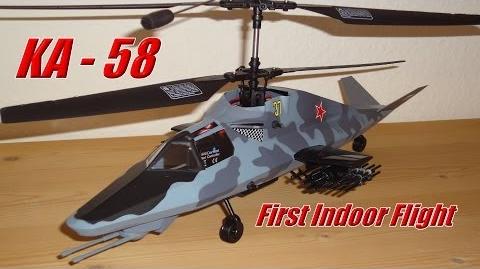 Revell Control KAMOV KA-58 Stealth Helicopter - Indoorflight