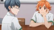 Hinata telling Satsuma about there being a lot of cats