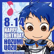 Happy Birthday Hozumi Uozu Chibi