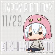 Happy Birthday Keishi