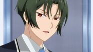 Rei telling Kakeru put your back into that mopping