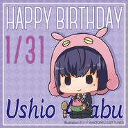 Happy Birthday Ushio Azabu Chibi