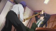 Kaoru stopping Ushio's stick