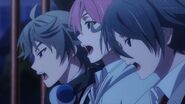 Saku, Sosuke, and Uta agreeing to letting Mitsuki and the others hear their music