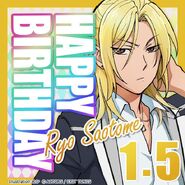 Happy Birthday Ryo Saotome Card