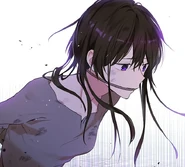 Keikei.png (447 KB) Keira on the execution floor with her wrists tied behind her back.