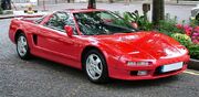 Honda NSX red