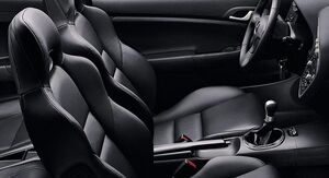 black acura rsx interior