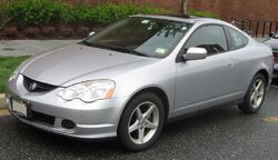 2002-2004 Satin Silver Metallic Acura RSX