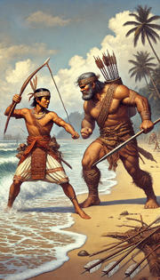 Habagat engaged in combat with Bagyo