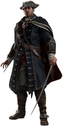 AC3 Haytham Kenway render