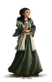 Aleria as a child