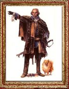 Painting of Samuel Wilson and his dog