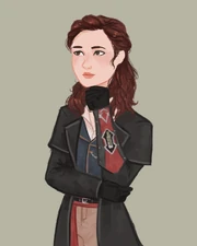 Sketch of Alana Rose Dorian, c. 1879.