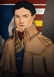 Frederick Marshall Williams Jr, Alana's second in command, April 1879.