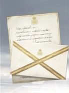 Invitation to the Orpheus-ball