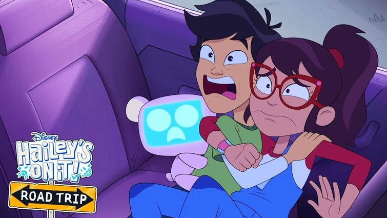 Hailey's On It: Road Trip | NEW SHORTS | The Clown Museum | @disneychannel