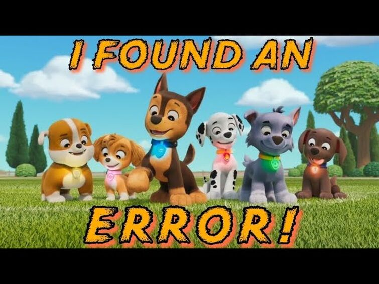 I Found An Error In The New Paw Patrol Pipeline! (Pups Save A Pet Show)