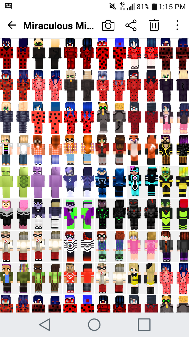 Fazendo a skin da shadybug para o minecraft parte 1 app